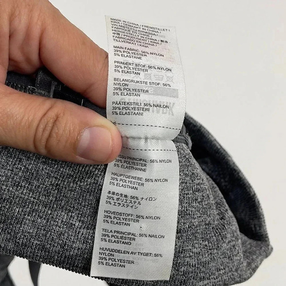 Gymshark Flex Strappy Sports Bra in Charcoal Marl and Teal size XS - Picture 4 of 8